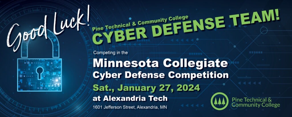 Best wishes Cyber Defense Team!