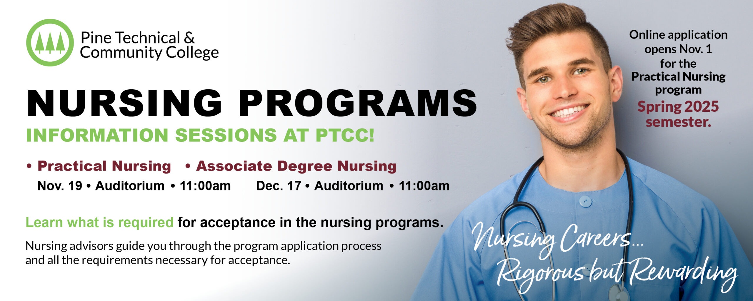 Nursing Information Sessions Fall 2024