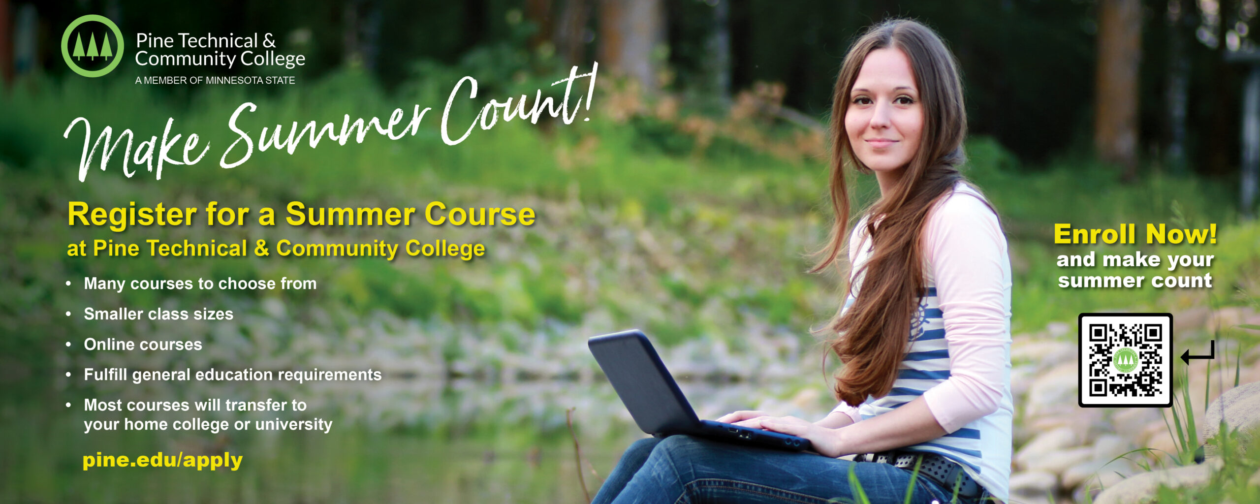 Make Summer Count: Register for a Summer Course at PTCC